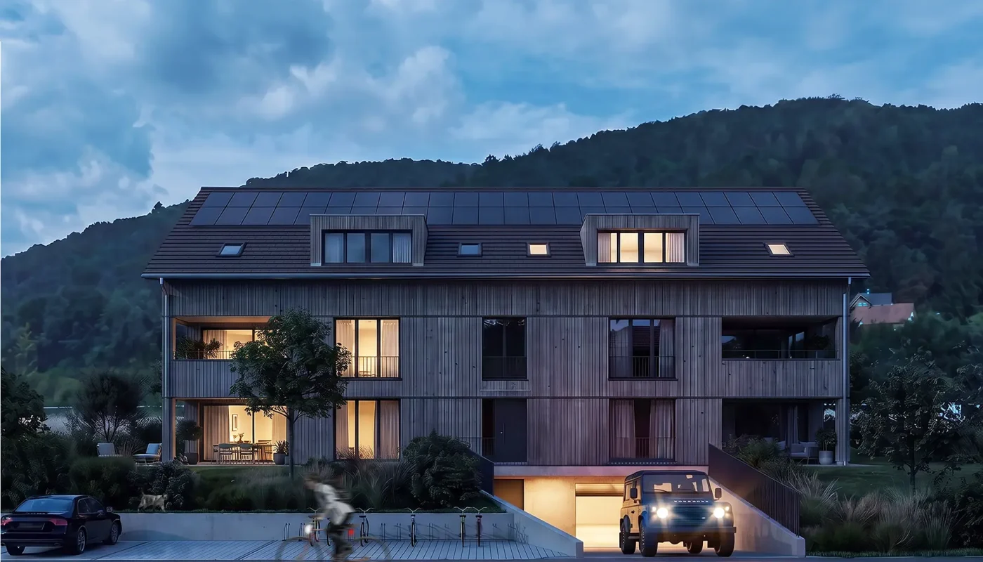 Wolkestei_Immobilien_Hemishofen_Aussen_Dämmerung